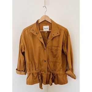 Madewell Dark Sahara Southlake Military Jacket H8497 Women’s XS